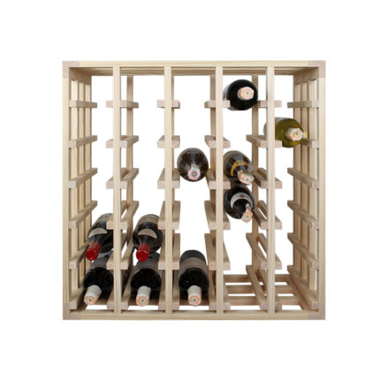 Winenest elegant vinopbevaring i fyrretræ